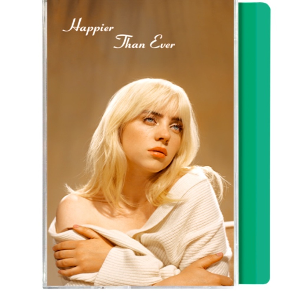 Billie Eilish Happier Than EverExclusive SpotifyExclusive MintGreen CassetteTape